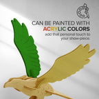 Hands Craft DIY 3D Wooden Puzzle – 6 Assorted Bird Animals Bundle Pack Set Brain Teaser Puzzles Educational STEM Toy Adults and Kids to Build Safe and Non-Toxic Easy Punch Out Premium Wood JP2B4