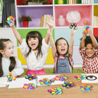 Gigilli 24 Pack Party Favors Fidget Spinners for Kids 4-8 8-12, Goodie Bags Stuffers for Kids 3-5, Pop Mini Fidget Toys Bulk Classroom Prizes for Girls Boys, Toddler Birthday Party Return Gifts