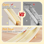 Edge Protector for Baby 6.5ft Soft Protective Foam Cushion Furniture Edge and Corner Guards Baby Child Proofing Cartoon Digital Pattern Odorless Safe for Table,Fireplace,Countertop