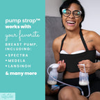 Pump Strap Hands-Free Pumping Bra, Breast Pump Bra for Breastfeeding Pumps for Women, Hands Free Pumping Bustier