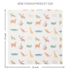 Baby Washcloths 6 Pack 100% Cotton Soft and Absorbent Terry 10" x 10" Wash Cloths Wipes for Face Hand Body Burp Rag with Sensitive Skin for Newborns Infants Toddlers