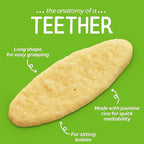 Happy Baby Organics Yogis Freeze-Dried Yogurt & Fruit Snacks, Variety Pack (Pack of 6) & Teether, 3 Flavor Variety Pack, 12 Count (Pack of 3)