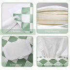 FEBSNOW 4 Pack Baby Wipes Dispenser Holder, Portable Refillable Baby Wet Wipes Pouch Container Reusable Travel Case