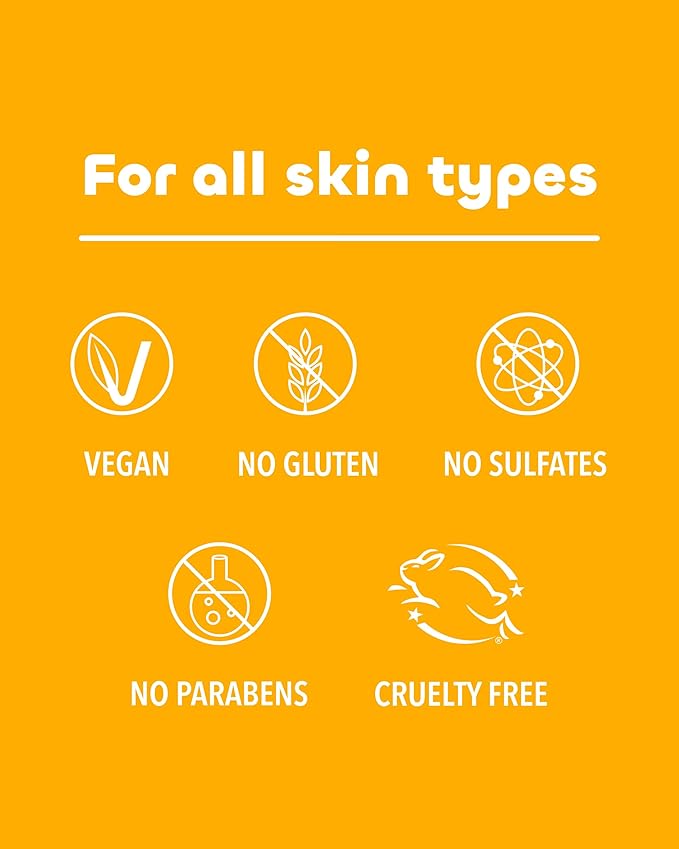 Seaweed Bath Co. Hydrate Body Wash - Citrus Vanilla | Foaming Shower Gel Cleanser with Natural Ingredients | Vegan, Paraben and Sulfate Free | For Women and Men | 12 oz (Pack of 2)