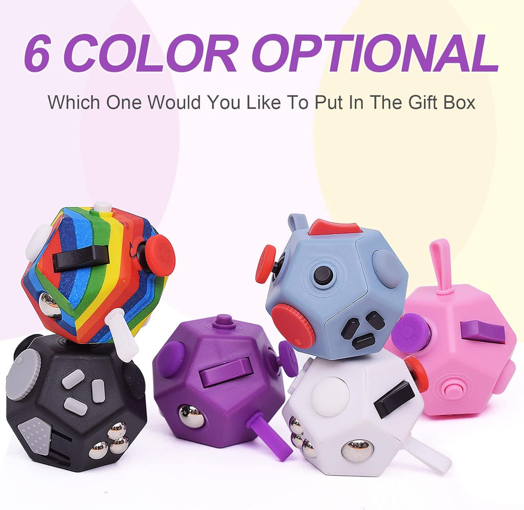 Small Fidget Toys for Kids Adults with Anxiety ADHD Autism and Relief Stress (Purple)