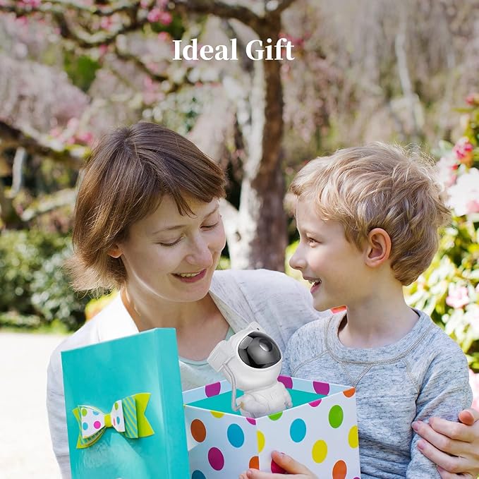 Star Projector Night Lights,Tiktok Astronaut Nebula Galaxy Lights for Bedroom,Gaming Room Décor Aesthetic,Remote Control Timing and 360°Rotation Magnetic Head