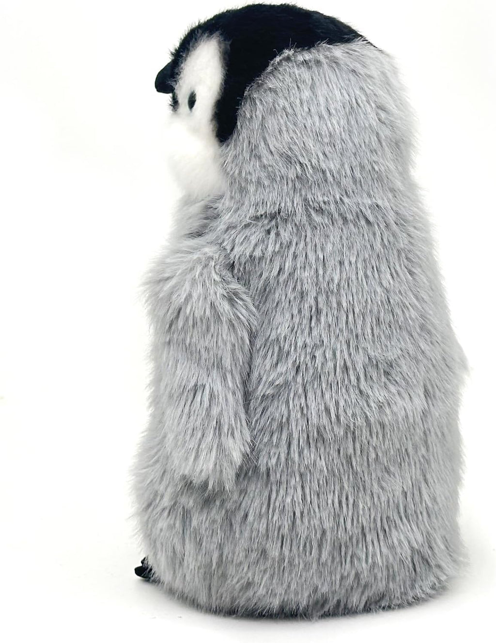 Realistic Baby Penguin Stuffed Animal 10" - Flapping-Wing Penguin Plush Interactive Toy for Kids (Squeeze Belly to Play)