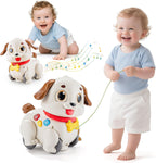 HOLA Baby Toys 6-12 Months Musical Dancing Puppy Tummy Time Toy, Toddler Learning Toys for 1 Year Old Girl Boy, 1st Birthday Gift for Boys & Girls Christmas Stocking Stuffers