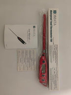 BOMATA Waterproof IPX7 Thermometer for Water, Liquid, Candle and Cooking. Instant Read Food Thermometer with Long Probe for Cooking, Meat, BBQ! T101 (Red Color)………