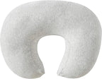 Nursing Pillow, Plus Size Breastfeeding Pillow Original Support for Baby Boys Girls Breastfeeding Essentials, with Removable Soft Cotton Cover (Light Grey, Standard (23.62*18.11*5.91 Inches))