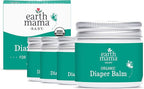Earth Mama Organic Diaper Balm 2-Ounce | Diaper Cream for Baby | EWG Verified, Petroleum & Artificial Fragrance-Free with Calendula for Sensitive Skin (4-Pack)