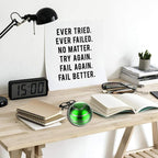 Desk Toys, 2.17'' Kinetic Spinning Ball for Adults, Kinetic Fidget Desk Toys for Party Favors, Christmas Stocking Stuffers, Easter Basket (55MM, Green A)