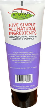Ruby’s Ultra Premium Baby Ointment | All-Natural Diaper Rash Cream with Calendula Oil | Soothes Cradle Cap, Eczema, Dry Skin & Chapped Lips | Pediatrician-Recommended | Petroleum Free – 3oz