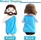 Jesus Plush Doll Guardian Mary Stuffed Baptism plushie Savior Toy for Church Sunday School Religious Easter