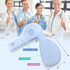 Body Pillows for Adults, Cooling Pregnancy Pillows, Memory Foam Full Body Support Pillows for Support for Belly, HIPS, Legs, Buttery Soft, Super Breathable for Hot Sleeper