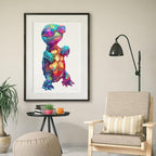 Wooden Puzzle for Adults, Ninja Turtle Wooden Jigsaw Puzzles (11.7 * 23.6in-500pcs), Unique Shape Animal Adult Puzzles,Irregular Wood Puzzles Best Gift for Adults and Kids Family Game