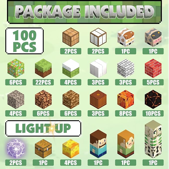 Magnetic Blocks Building Toys Set, Magnetic Building Blocks Kit Magnet Cubes for Boys Girls Ages 3-8, STEM Sensory Construction Toys for Kids Birthday Christmas