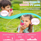 Walkie Talkies for Kids, 3 Miles Long Range 22 Channels 2 Way Rechargeable Kids Walkie Talkie with Flashlight for Camping Hiking Indoor Outdoor Toy 3 4 5 6-12 Boy Girl Birthday Gifts 2 Packs