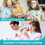 Molecular Model Kit, 240 Pcs Organic Molecular Chemistry Set, Atom Element Model Kit for Lessons in Chemistry, Molecular Structures Building kit, Ochem Science Gift for Teachers and Students