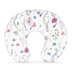 Pea Pod Nursing Pillow Cover Breastfeeding Pillow Slipcover for Moms Soft Breathable Organic Knit Fabric Newborn Infant Feeding Pillow Covers for Baby Girl Boy, Stylish Floral