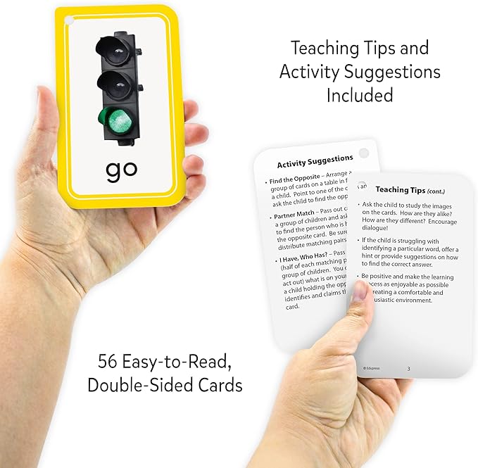 Teacher Created Resources Opposites Flash Cards