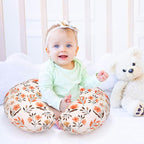 Accmor 2 Pack Nursing Pillow Covers, Stretchy Nursing Cover for Breastfeeding, Ultra Soft Comfortable Pillow Slipcover for Baby Girls Boys Newborn