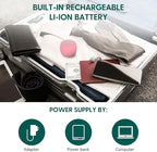 Babelio White Noise Sound Machine for Adults Kids Baby, Mini, 15 Non-looping Sounds, Timer, Memory Function, Easy to Pocket and Travel Pink