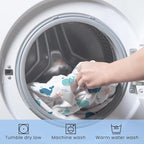 Plushii Nursing Pillow for Breastfeeding, Breathable Breast Feeding Pillow and Positioner with Removable Cover for More Support, Tummy Time and Bottle Feeding Support Pillow, Whale