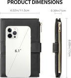 Passport Holder for Travel Rfid Passport Wallet for Women Men with Zipper Pocket Pen Sim Card Holders Slim Travel Accessories