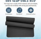 10 Pack Yoga Mats Bulk, 68'' x 24'' x 4mm Thick Yoga Mats for Kids and Adult Gym Mats Bundle Latex Free Exercise Mats with Non Slip Texture for Outdoor Yoga, Pilates or Workout