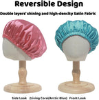 AKISS Baby Infant Newborn Toddler Satin Silk Hair Bonnet Cap for Sleeping 0-3 0-6 3-6 6-12 Months 1-2 1-3 Years