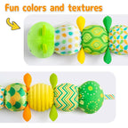Sumobaby Infant Baby Musical Multi-Sensory Caterpillar, Stuffed Animal Activity Soft Toys, for Tummy Time Newborn 0-3-6-12 Months Boy and Girls,Green