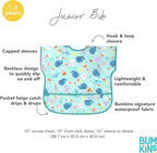 Bumkins Bibs - Toddler Bibs, Waterproof, Large for 1-3 Years, Short Sleeve