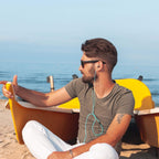 LUDOS Clamor USB C Headphones for iPhone 16 15 Pro Max Plus iPad Pro, 5 Years Warranty, USB-C Earbuds for Samsung Galaxy S24 S23 Ultra S22 S21 FE S20 A55 A54 A53, USB Type C Earphones - Turquoise