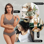 As Fairy Seamless Nursing Bras for Breastfeeding Soft Wireless Sleep Maternity Bralette Regular and Plus Size