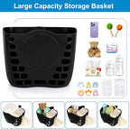 Accmor Stroller Cup Holder Basket, Universal Cup Holder, Bike Bottle Holder, 360° Rotatable Large Caliber Drinks Holder for Stroller, Bike, Wheelchair, Walker