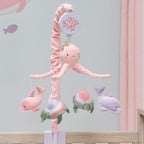 Lambs & Ivy Sea Dreams Dolphin/Turtle Musical Baby Crib Mobile Soother Toy