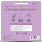 MOXĒ Lavender Essential Oil Nasal Inhaler, Therapeutic No-Mess Aromatherapy, Relaxation, Naturally Calming, Before Sleep Routine, Uplifts Mood, Pure and Undiluted, Made in USA (3 Pack)