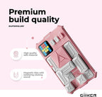 GiiKER Super Slide Puzzle Games, Original 500+ Challenges Brain Teaser Puzzle, Toys for Kids, Travel Games Birthday Gifts Easter Basket Stuffers for Boys Girls, Activities for Road Trips-Baby Pink