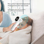 CONTEC Touchless TP500(LED) Smart Sensor Infrared Thermometer Medical Laser Temperature Infrared Temperature Gun LED,Digital Infrared Thermometer fo Babys,Adults, Kids,one-Year Warranty