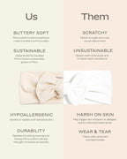 MON CHOU Adjustable Baby Headbands - Set of 2 Organic Cotton Headbands for Baby Girls - Ultra Soft, 100% Pima Cotton Infant Hair Bows (Bloom)