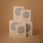 mushie Extra Soft Muslin Fitted MINI Crib Sheet | 24"x 38" (Baby Blue)