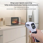 Temperature Gun for Meat,Automotive Infrared Thermometer Gun with Ring Laser DS12:1,Digital Thermal Gun with Adjustable Emissivity&High/Low Alarm,-58~1400℉IR Temp Gun for Engine,Brakes&HVAC