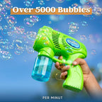 JOYIN 2 Kids Bubble Gun with 2 Bottles Refill Solution, Bubble Machine Gun for Toddlers 1-3 Kids 4-8, Party Favors, Summer Toy, Outdoors, Easter, Birthday Gift