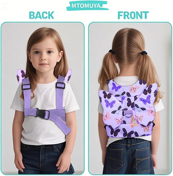 Toddler Harness with Anti Lost Wrist Link - Baby Safety Leash for Kids for Travel for Crowded Parks, Airports
