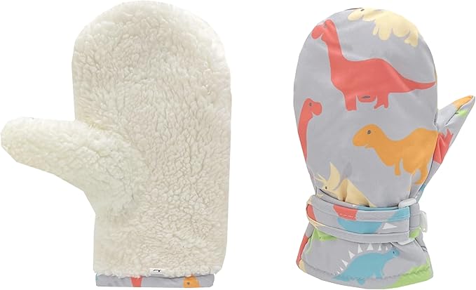 Toddler Gloves Kids Mittens Winter Warm Lined Fleece Gloves Waterproof Snow Baby Mitten for Boys Girls