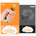 Sensory Soft Gel Liquid Toys: Sensory Fidget Hexagon Liquid Motion Toys Autism Kids Sensory Toys 6 Pack