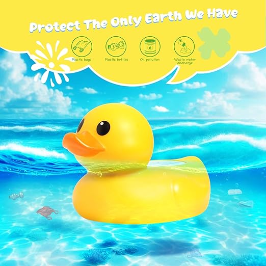 Baby Bath Thermometer Pregnancy and Newborn Classical Duck Baby Water Thermometer for Bathtub,Temp Alert Bath Temperature Toy