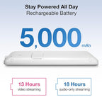 VTech Smart WiFi 7” HD Display Video Baby Monitor, 1080p HD Camera via App, Pan-Tilt-Zoom, Night Light, 2-Way Talk, 2K CMOS Video Sensor, Wide-Angle Viewing, Rechargeable Battery, Free App: RM7866HD