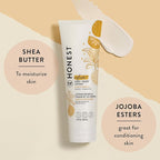 The Honest Company 2-in-1 Cleansing Shampoo + Body Wash and Face + Body Lotion Bundle | Gentle for Baby | Naturally Derived | Citrus Vanilla Refresh, 18.5 fl oz